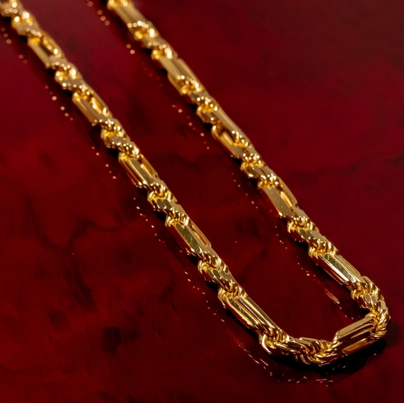 Italy 14k Milano Rope Gold Chain 20"/53g - Picture 4 of 7